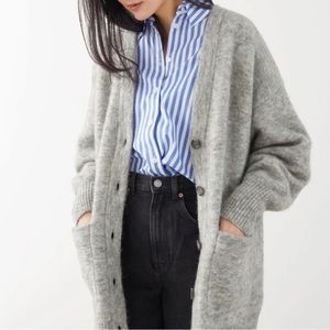 NWT & Other Stories Wool and Alpaca Cardigan